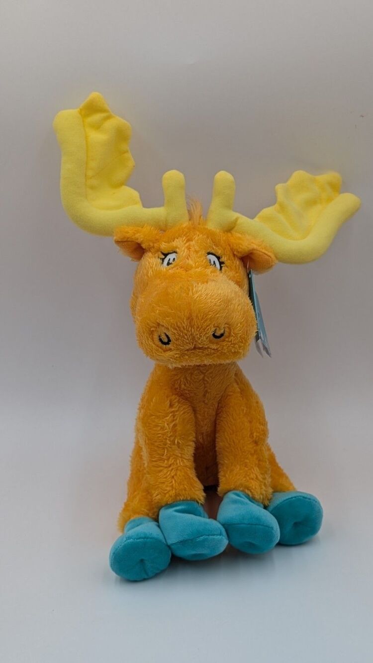Kohl's Cares Dr Seuss Thidwick the Big-Hearted Moose Plush 13" NWT